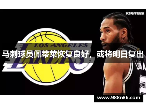 马刺球员佩蒂莱恢复良好，或将明日复出